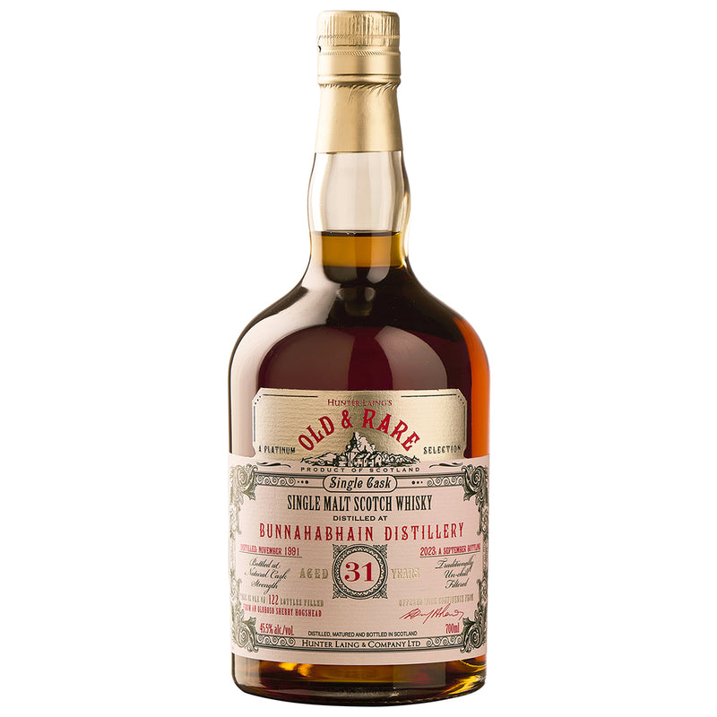 Bunnahabhain 31 Year Old Hunter Laing
