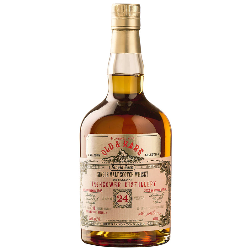 Inchgower 24 Year Old Hunter Laing