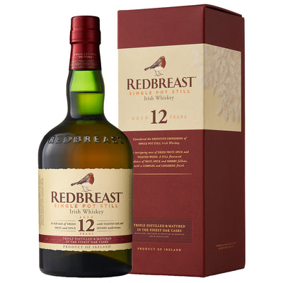 Redbreast 12 Year Old Single Pot Still Irish Whiskey with Box