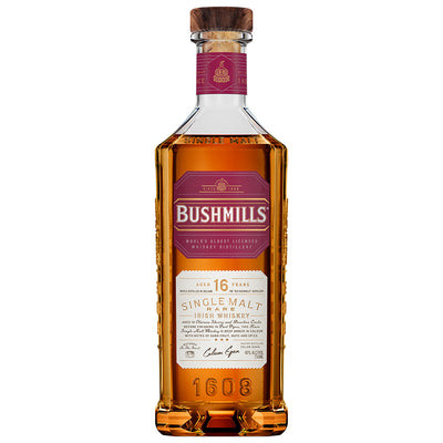 Bushmills 16 Year Old Irish Whiskey