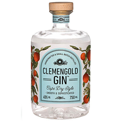 Clemengold Gin South African Citrus Craft Gin