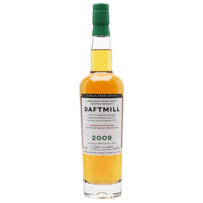 Daftmill 2009 Summer Release Lowlands Single Malt Scotch Whisky