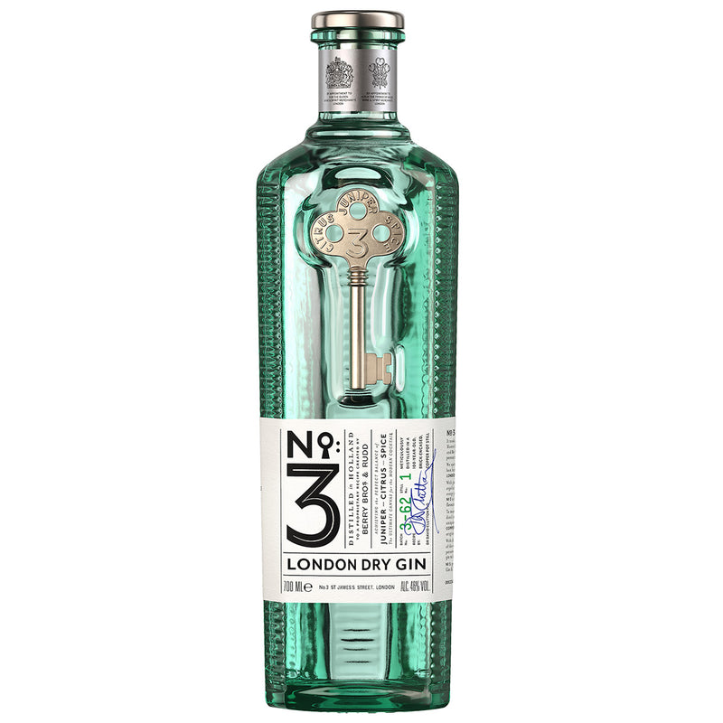 No.3 London Dry Gin New Design Bottle