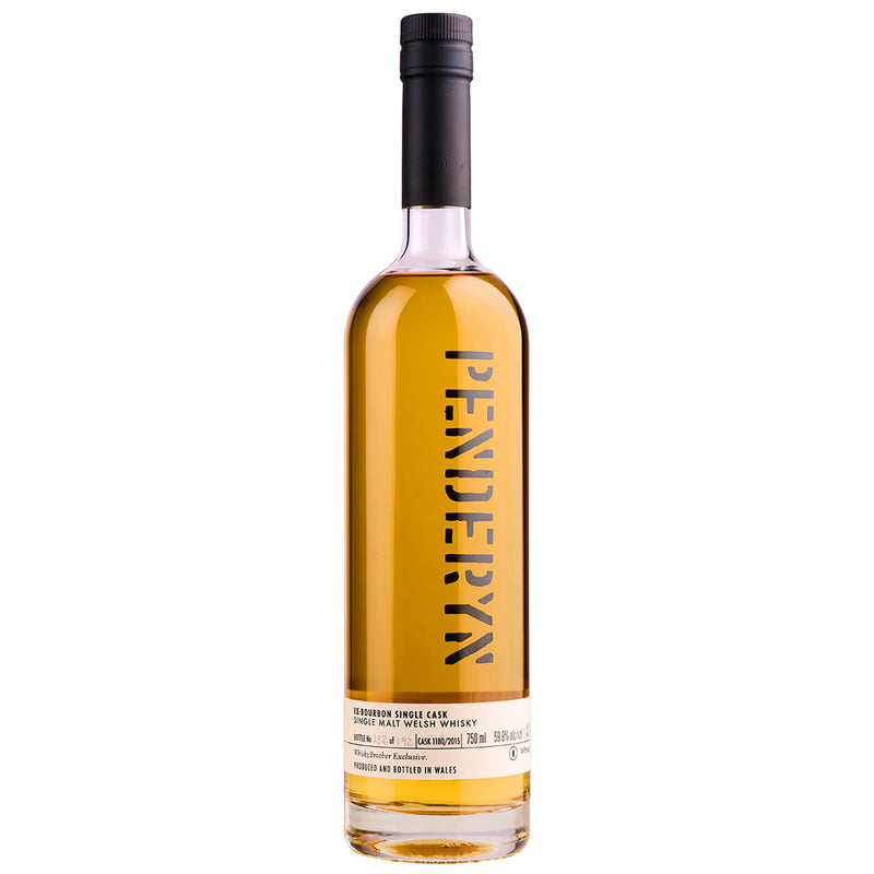 Penderyn Single Bourbon Cask WhiskyBrother Exclusive Welsh Single Malt