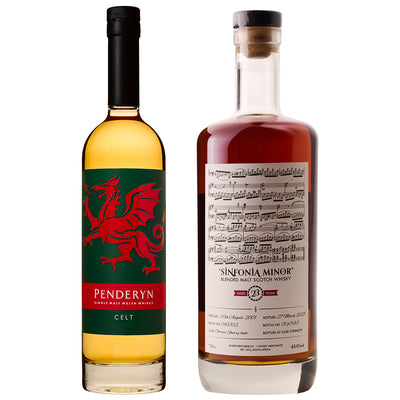 Sinfonia Minor Blended Malt with Free Penderyn Celt Welsh Single Malt