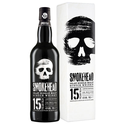 Smokehead 15 Year Old Islay Single Malt Scotch Whisky with Box