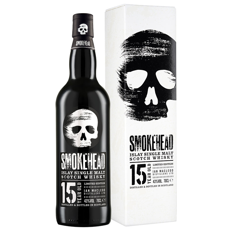 Smokehead 15 Year Old Islay Single Malt Scotch Whisky with Box