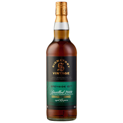 Speyside (M) 15 Year Old Small Batch Signatory Scotch Whisky
