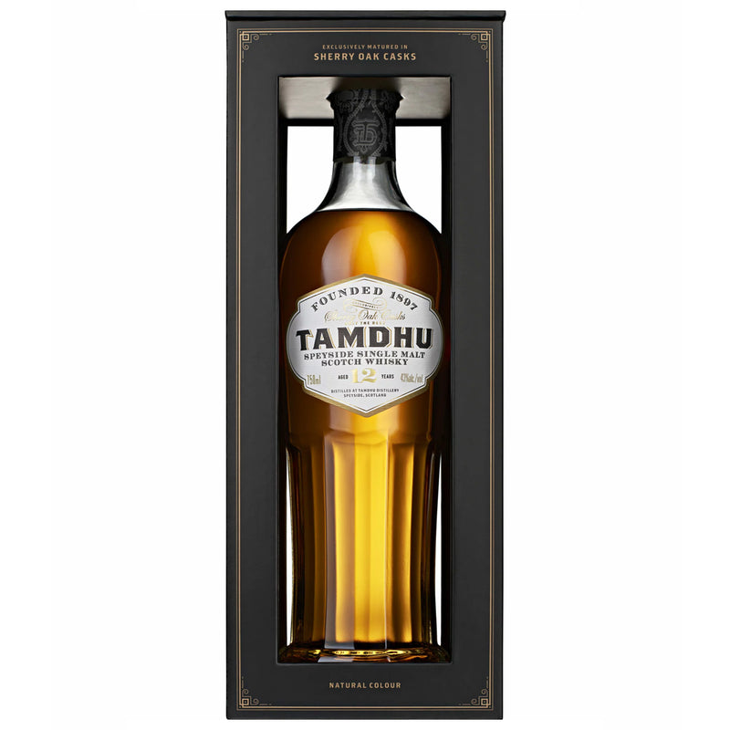 Tamdhu 12 Year Old Speyside Scotch Single Malt Whisky with Box
