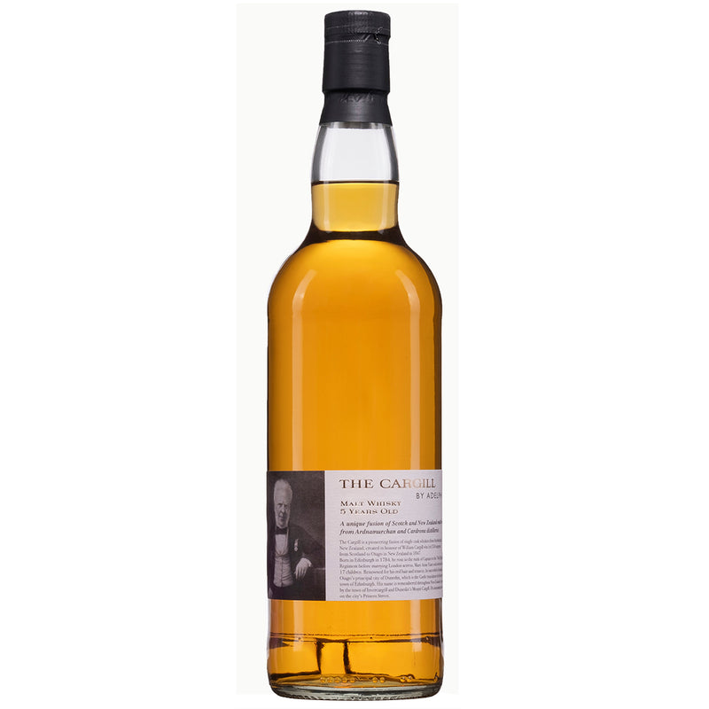The Cargill 5 Year Old Adelphi Fusion Blended Malt World Whisky