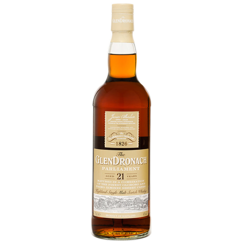 GlenDronach 21 Year Old Parliament Single Malt Scotch Whisky