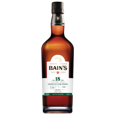 Bain's 18 Year Old Oloroso Finish South African Whisky