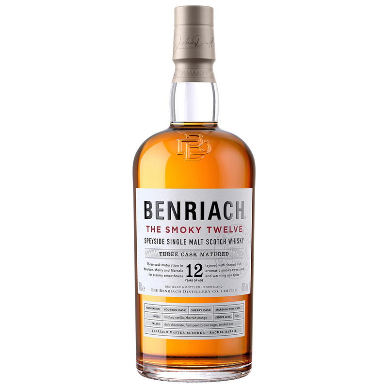 BenRiach 12yo The Smoky Twelve Speyside Single Malt Scotch Whisky