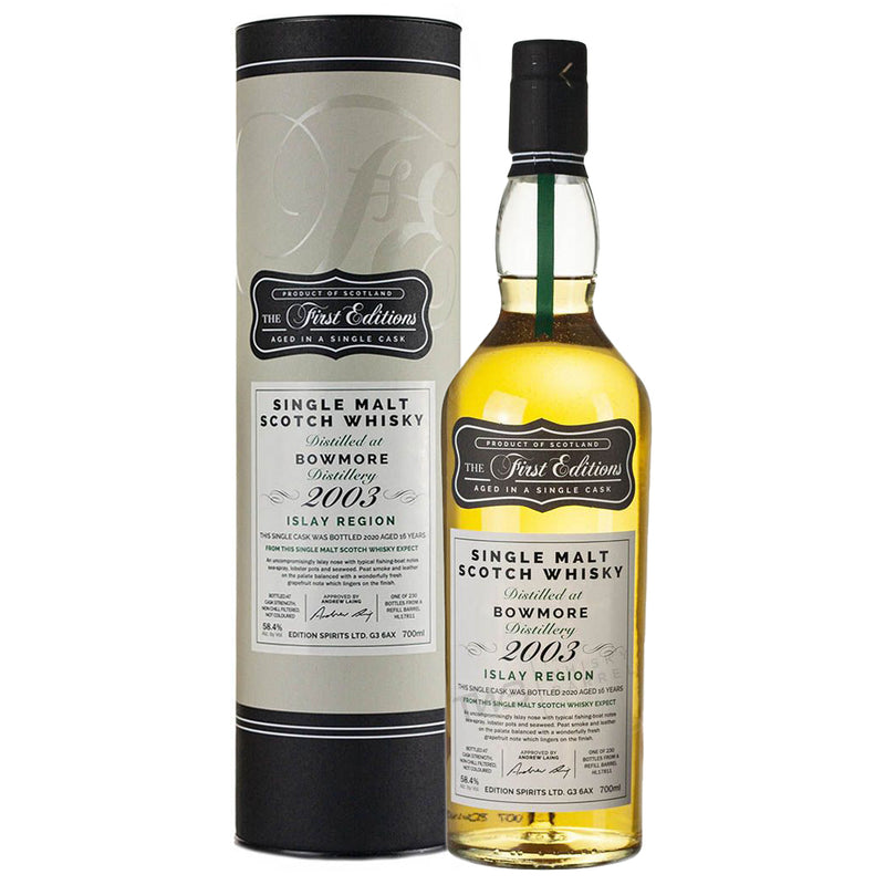 Bowmore 16 Year Old First Editions