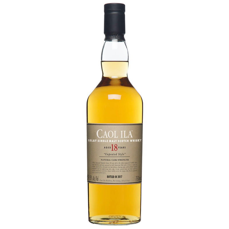 Caol Ila 18yo 2017 Release Islay Scotch Single Malt Whisky