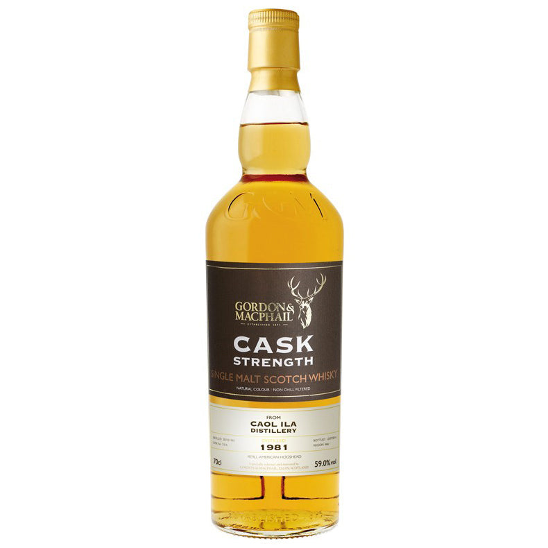 Caol Ila 34yo G&M Islay Single Malt Scotch Whisky