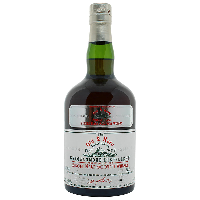 Cragganmore 30 Year Old Old and Rare Speyside Single Malt Scotch Whisky