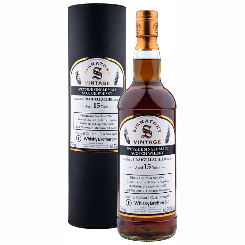 Craigellachie 15 Year Old Signatory WB