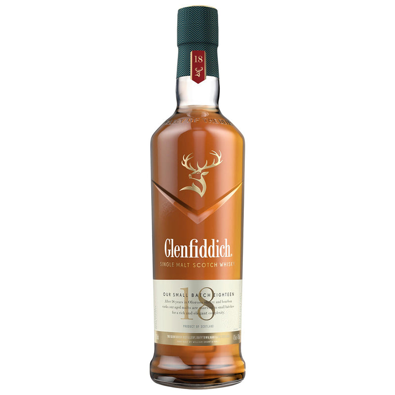 Glenfiddich 18yo Speyside Single Malt Scotch Whisky