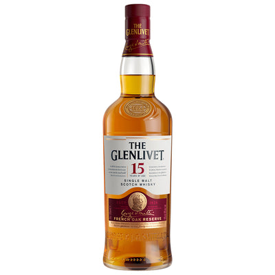 Glenlivet 15 Year Old Speyside Single Malt Scotch Whisky