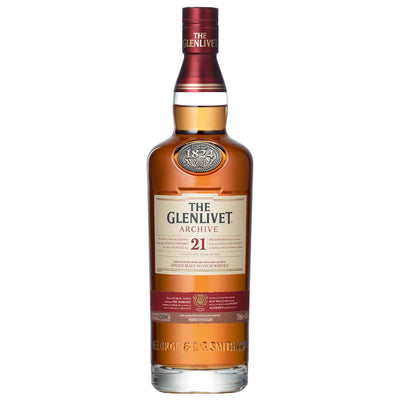 Glenlivet 21 Year Old Archive Speyside Single Malt Scotch Whisky