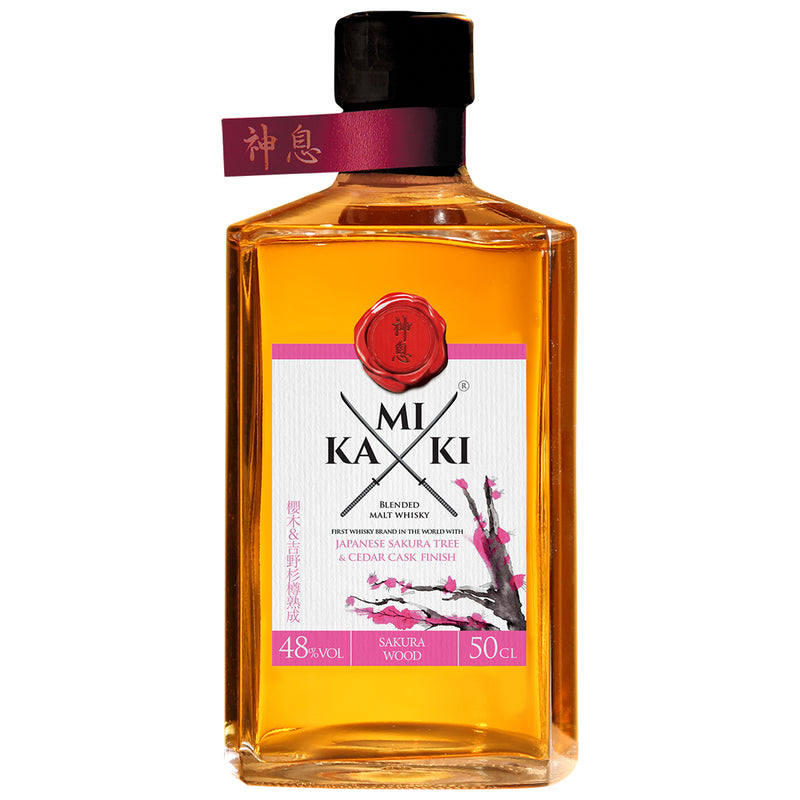 Kamiki Sakura Wood Japanese Blended Malt Whisky