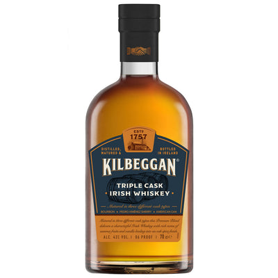 Kilbeggan Triple Cask Irish Whiskey