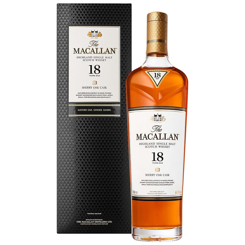 Macallan 18 Year Old Sherry Oak 2022