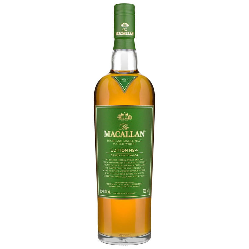 Macallan Edition No. 4 Speyside Scotch Single Malt Whisky