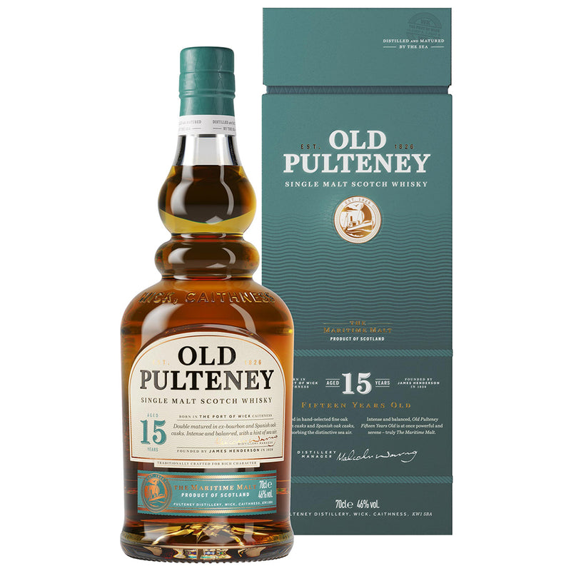 Old Pulteney 15 Year Old Highlands Single Malt Scotch Whisky