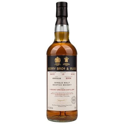 Secret Speyside 2004 Berry Brothers WB Single Malt Scotch Whisky