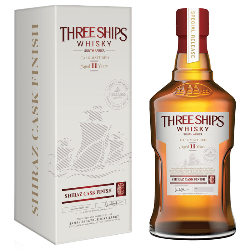 Three Ships 11 Year Old Shiraz Finish