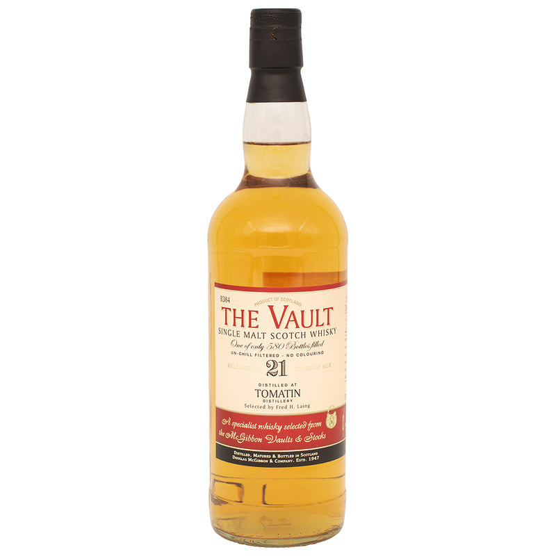 Tomatin 21yo The Vault Speyside Single Malt Scotch Whisky