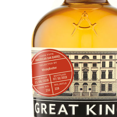 Great King Street Artist's Blend WhiskyBrother Single Marrying Cask