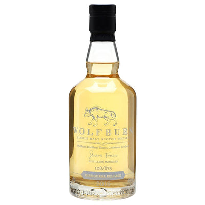 Wolfburn Inaugural Release Highland Scotch Single Malt